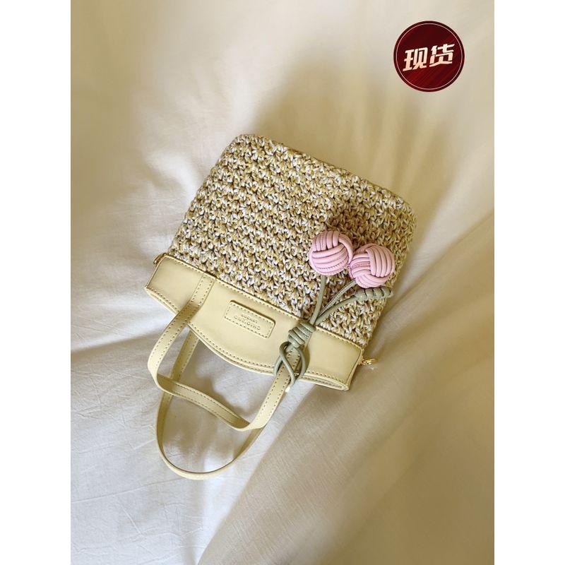 South Style Chio2nd Original Cream Language Tote Bag Female Summer Goose Yellow Woven Bag Satchel Crossbody Bag
South Style Chio2nd Original Cream Language Tote Bag Female Summer Goose Yellow Woven Bag Satchel Crossbody Bag