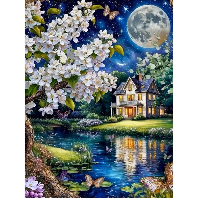 GATYZTORY Night Scenery Paint By Numbers Home Decor Picture On Numbers Flower Classic Adults Crafts Picture With Numbers 30x20cm no frame
GATYZTORY Night Scenery Paint By Numbers Home Decor Picture On Numbers Flower Classic Adults Crafts Picture With Numbers 30x20cm no frame
