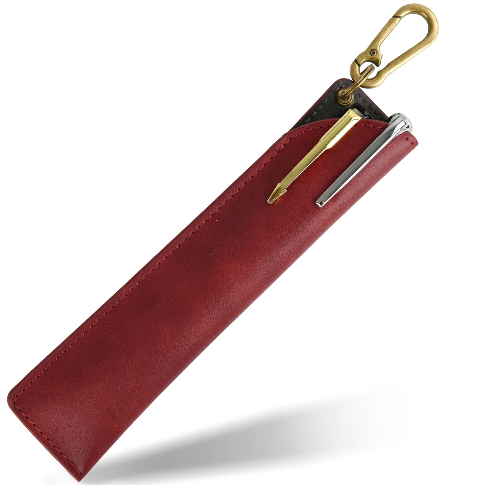 Accart Single Pen Стильная перьевая ручка вмещает 1 2 карандаша PU Карандаш Шариковая механическая ручка Мини-ручка Перьевая ручка Ручка Ретро перьевая ручка Идеально подходит для
Accart Single Pen Стильная перьевая ручка вмещает 1 2 карандаша PU Карандаш Шариковая механическая ручка Мини-ручка Перьевая ручка Ручка Ретро перьевая ручка Идеально подходит для