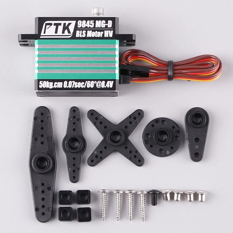 PTK9845MG-D50kg Metal Digital Servo
PTK9845MG-D50kg Metal Digital Servo