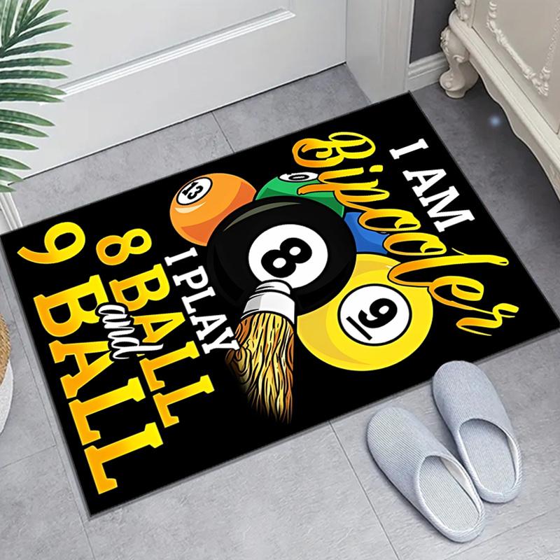 Crystal Velvet Play Ball Printed Area Rug for Bedroom And Living Room Home Decoration, Non-Slip Mat for Bedside. 60cm x 90cm
Crystal Velvet Play Ball Printed Area Rug for Bedroom And Living Room Home Decoration, Non-Slip Mat for Bedside. 60cm x 90cm