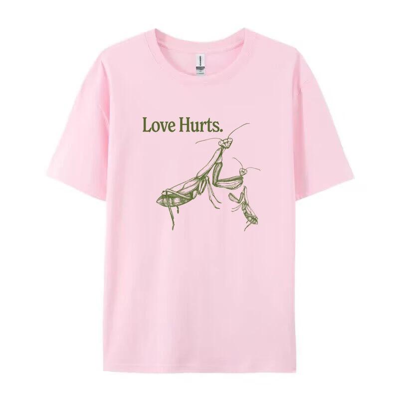 Love Hurts Hippie Funny Unisextis TShirt Women Unisex 90s Retro Grunge Insect Tee Shirt Cool Sarcastic T Shirts Cotton Graphic Tops 4XL
Love Hurts Hippie Funny Unisextis TShirt Women Unisex 90s Retro Grunge Insect Tee Shirt Cool Sarcastic T Shirts Cotton Graphic Tops 4XL