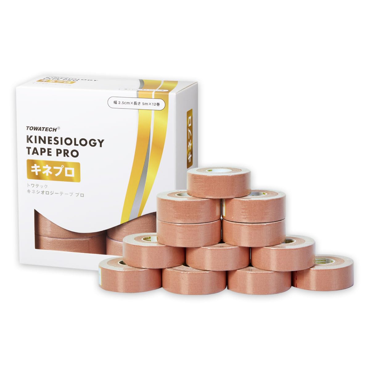 Kinepro x 5m 12 rolls Tape Hard to get hard to get hard to peel muscle joint water repellent 50mm taping tape 2.5cm (Kinesiology PRO) stuffy, rash,
Kinepro x 5m 12 rolls Tape Hard to get hard to get hard to peel muscle joint water repellent 50mm taping tape 2.5cm (Kinesiology PRO) stuffy, rash,