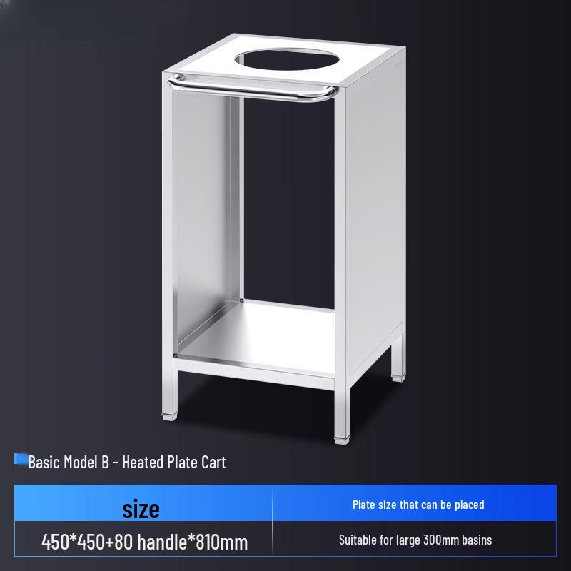 Commercial Stainless Steel Plate Warmer Cart
Commercial Stainless Steel Plate Warmer Cart