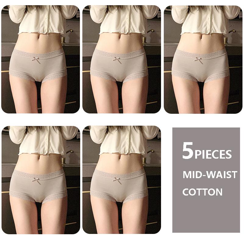 Хлопковые женские трусики, дышащее нижнее белье, милые трусы с бантом для девочек, женские трусы со средней талией XL&5pcs
Хлопковые женские трусики, дышащее нижнее белье, милые трусы с бантом для девочек, женские трусы со средней талией XL&5pcs