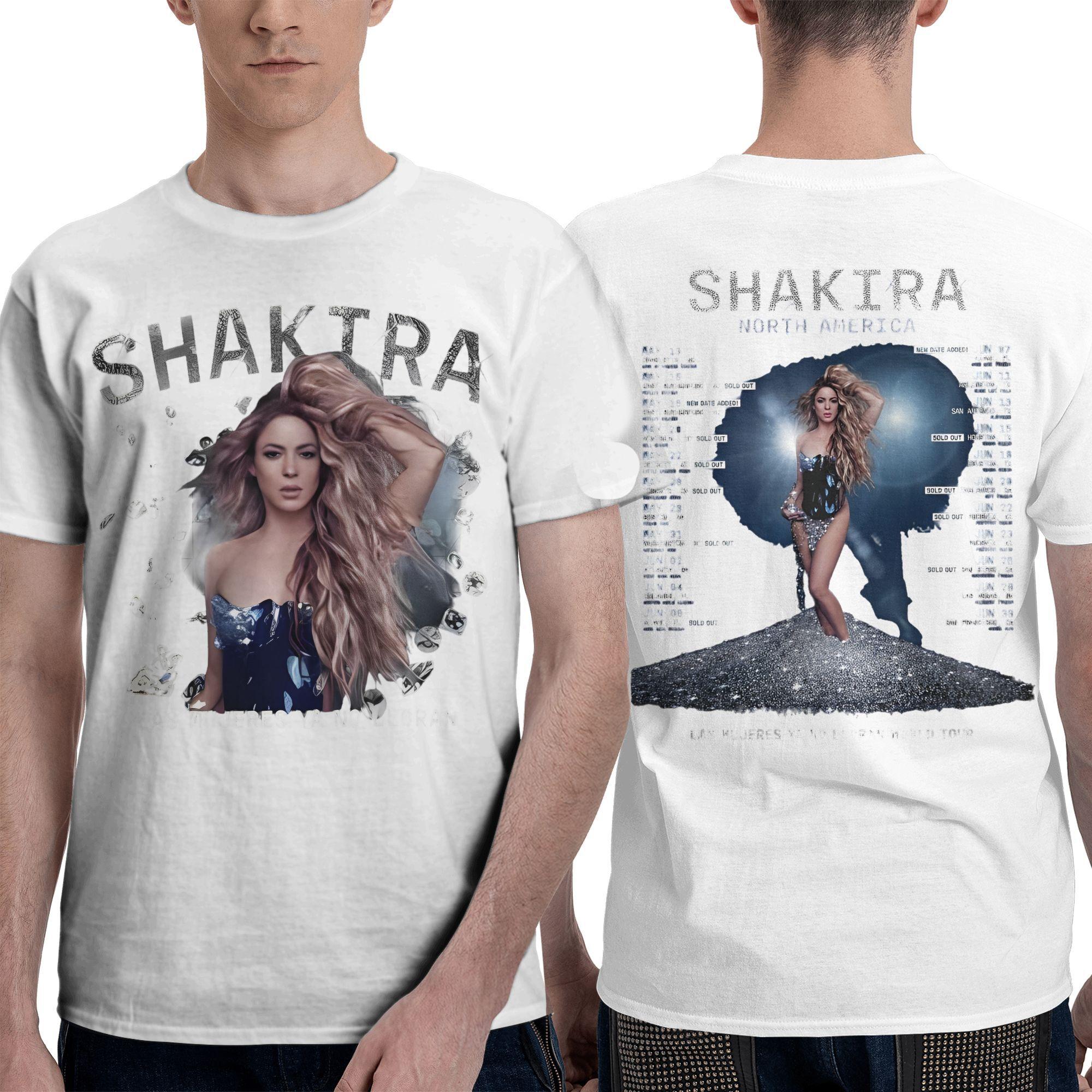 Leisure Shakira Albums LAS MUJERES ya no lloran T Shirt Men Women s 100% Cotton Tour 2025 Tees Shirt New Arrival Clothes S
Leisure Shakira Albums LAS MUJERES ya no lloran T Shirt Men Women s 100% Cotton Tour 2025 Tees Shirt New Arrival Clothes S