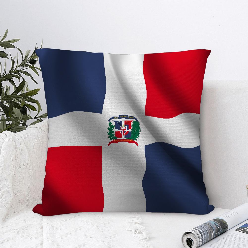 Dominican Republic Flag Pillow Case Sofa Decorative Home Double-sided Print Plush Square Throw Pillow Covers Cushion Decor Cover 16x16Inch
Dominican Republic Flag Pillow Case Sofa Decorative Home Double-sided Print Plush Square Throw Pillow Covers Cushion Decor Cover 16x16Inch