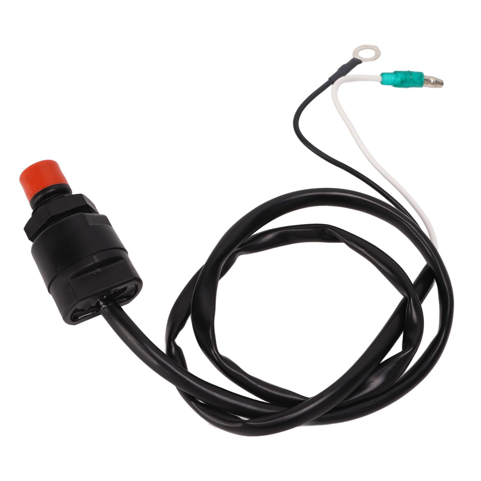 Outboard Engine Flameout Switch 75cm Length High Strength ABS Compact Outboard Safety Stop Switch for T30 T15 6B4 HP
Outboard Engine Flameout Switch 75cm Length High Strength ABS Compact Outboard Safety Stop Switch for T30 T15 6B4 HP