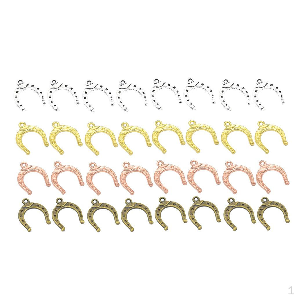 40 Pieces 4 Colors Shape Charms Dangle Pendants Findings Jewelry Making Accessories
40 Pieces 4 Colors Shape Charms Dangle Pendants Findings Jewelry Making Accessories