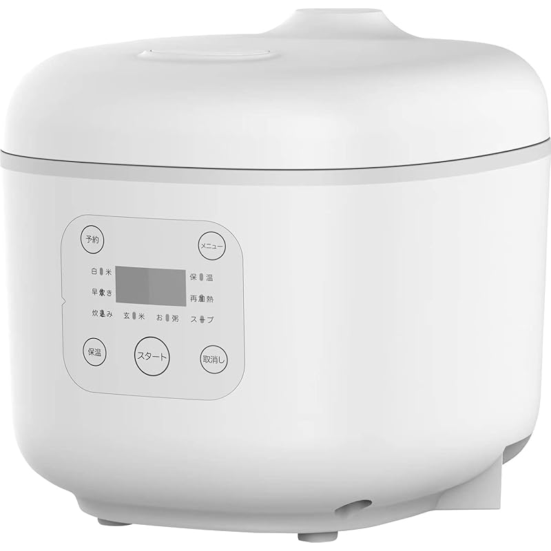 multifunctional rice cooker 3 go Microcomputer type white living alone For 2-4 people [A full menu of 8 types (white rice) quick cooking Takikomi
multifunctional rice cooker 3 go Microcomputer type white living alone For 2-4 people [A full menu of 8 types (white rice) quick cooking Takikomi