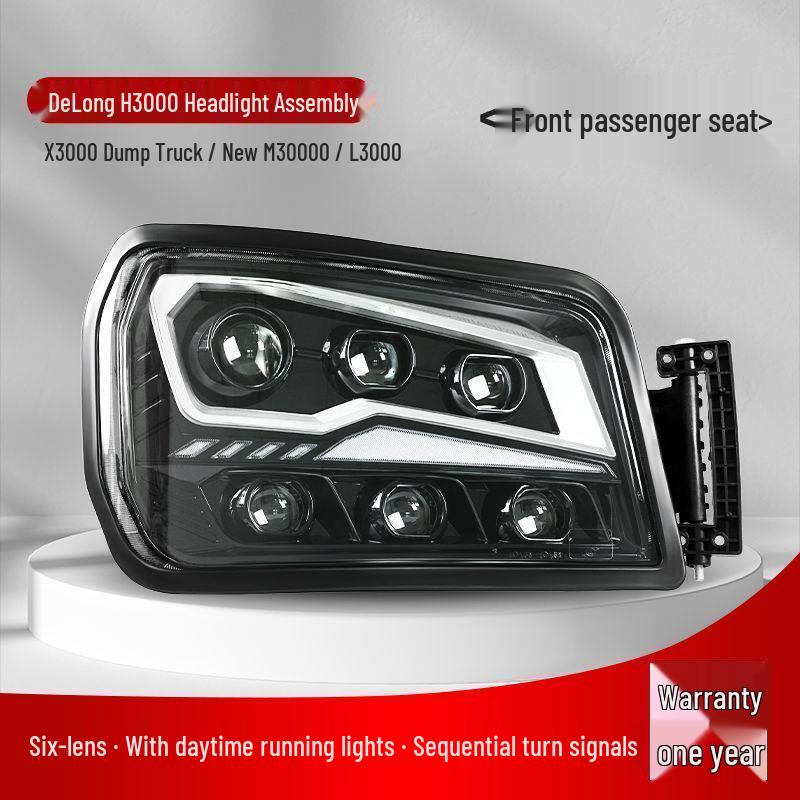 Shaanxi Delong X3000/M3000/H3000: Enhanced LED Headlight Assembly Standard
Shaanxi Delong X3000/M3000/H3000: Enhanced LED Headlight Assembly Standard