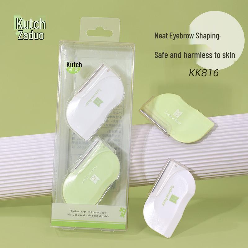 Kaqiduo Duo Leaf Women s Eyebrow Razor with Anti-Scratch Protection, Small & Portable (Model KK816)
Kaqiduo Duo Leaf Women s Eyebrow Razor with Anti-Scratch Protection, Small & Portable (Model KK816)