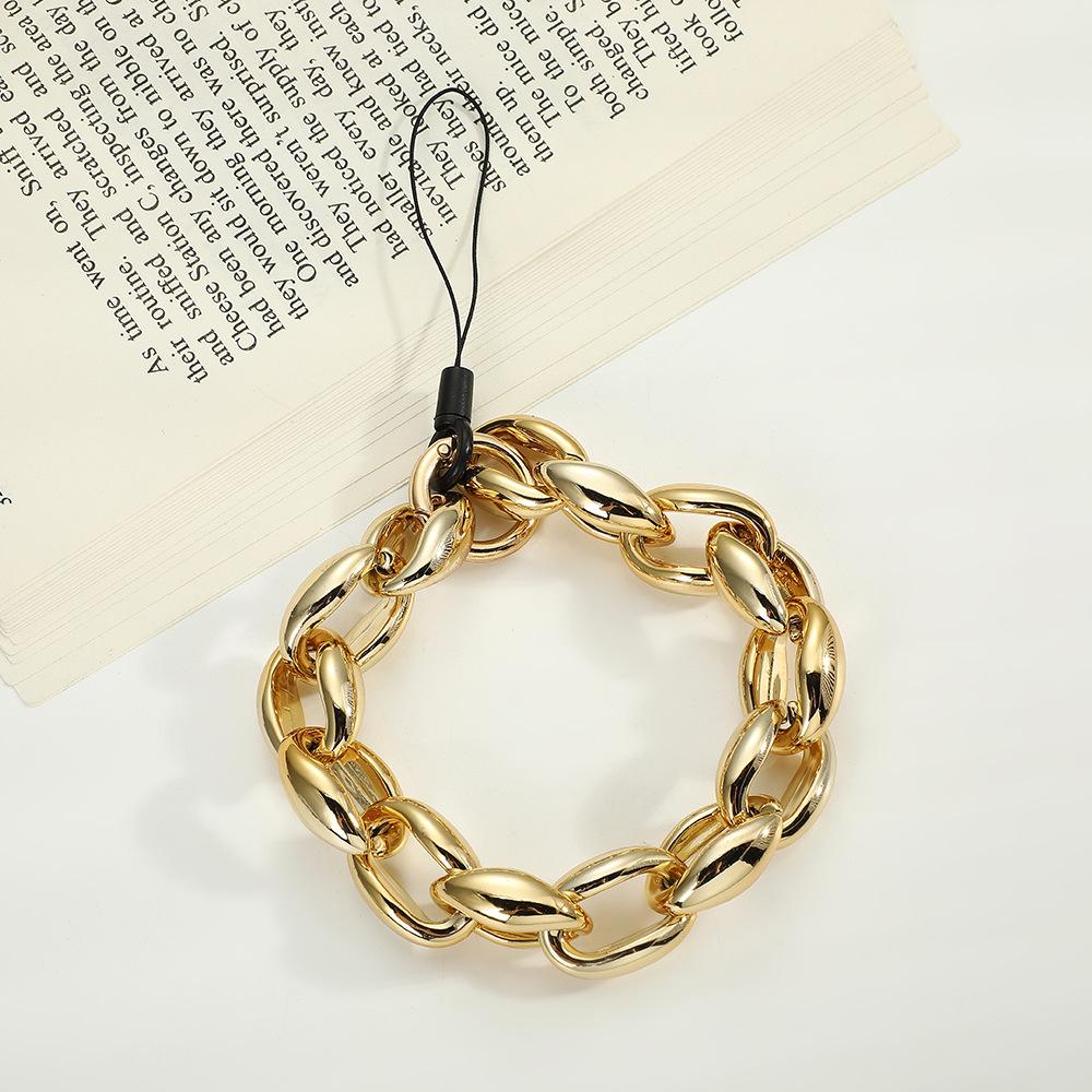New INS wind CCB melon seed buckle anti-lost hand carry fashion chain bag chain mobile phone chain золотой
New INS wind CCB melon seed buckle anti-lost hand carry fashion chain bag chain mobile phone chain золотой