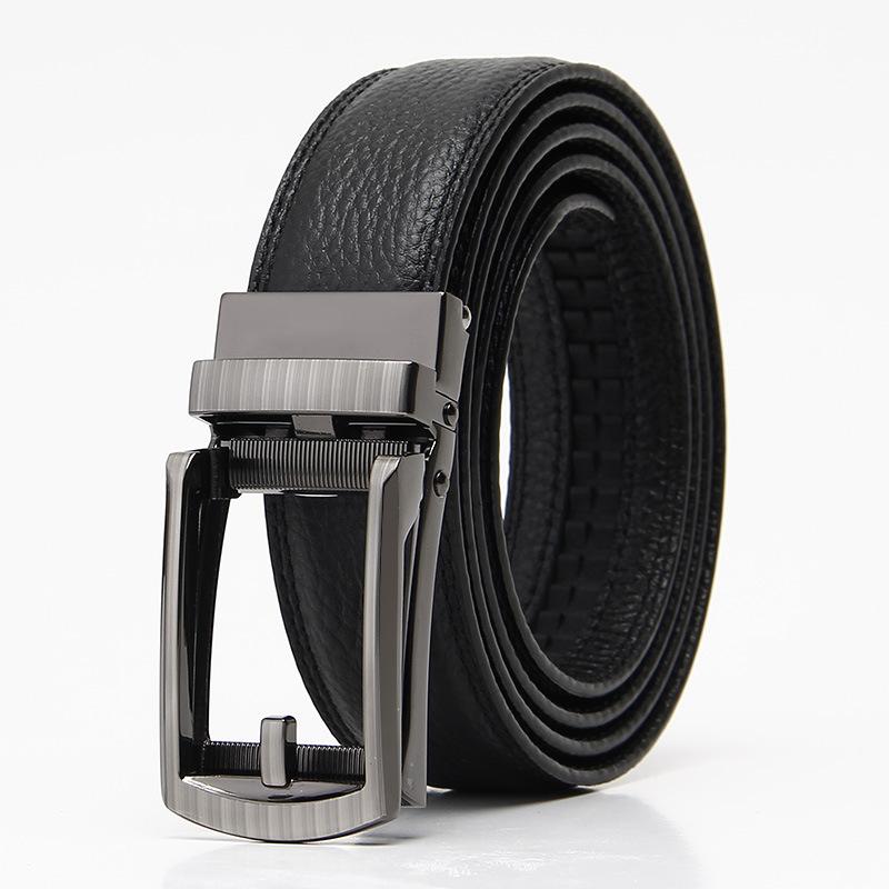 Мужской ремень с автоматической пряжкой, из натуральной коровьей кожи, корейский деловой повседневный ремень, мужской ремень для брюк 110-130CM
Мужской ремень с автоматической пряжкой, из натуральной коровьей кожи, корейский деловой повседневный ремень, мужской ремень для брюк 110-130CM