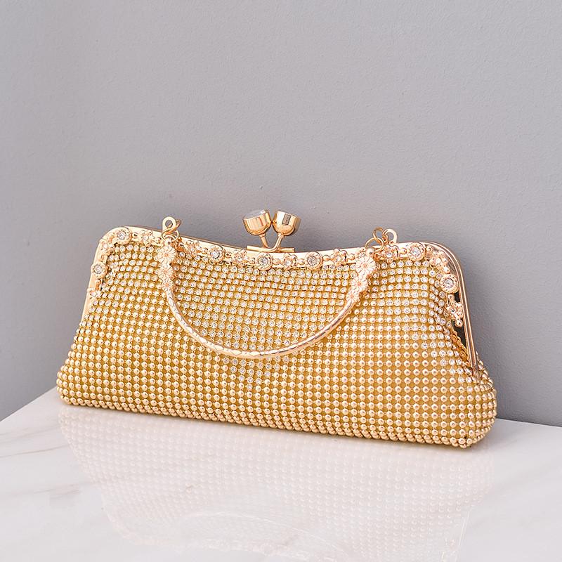 2025 Luxury Design Diamond Splicing Beads Women Evening Clutch Bag Lady High End Party Handbag Wedding Shoulder Crossbody Bag золотой
2025 Luxury Design Diamond Splicing Beads Women Evening Clutch Bag Lady High End Party Handbag Wedding Shoulder Crossbody Bag золотой