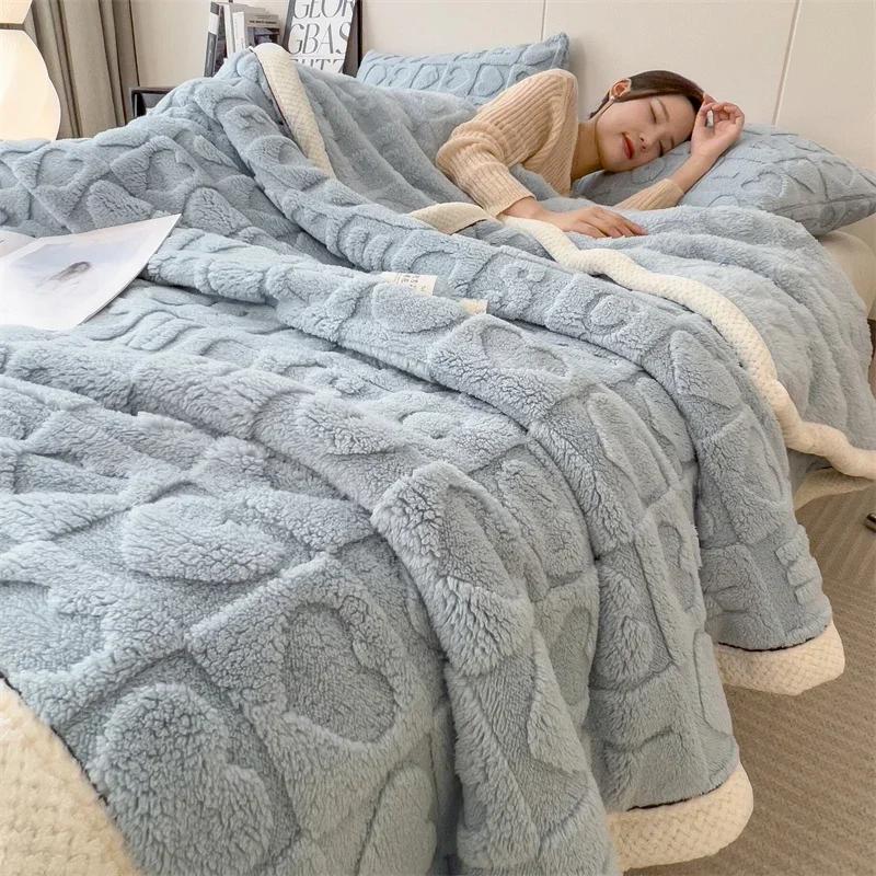 Winter Thick Lamb Fleece Blanket Solid Color Hibiscus Nap Blanket Coral Fleece Heart Shap Sofa Mat A Grade Cotton Bed Sheets 70x100cm
Winter Thick Lamb Fleece Blanket Solid Color Hibiscus Nap Blanket Coral Fleece Heart Shap Sofa Mat A Grade Cotton Bed Sheets 70x100cm