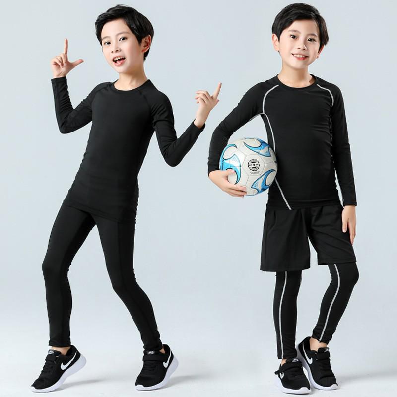 Kids Quick-Dry Breathable Sports Tight Set - Ideal for Basketball, Football, Running & Fitness. Size S (160cm) 80-95 lbs
Kids Quick-Dry Breathable Sports Tight Set - Ideal for Basketball, Football, Running & Fitness. Size S (160cm) 80-95 lbs
