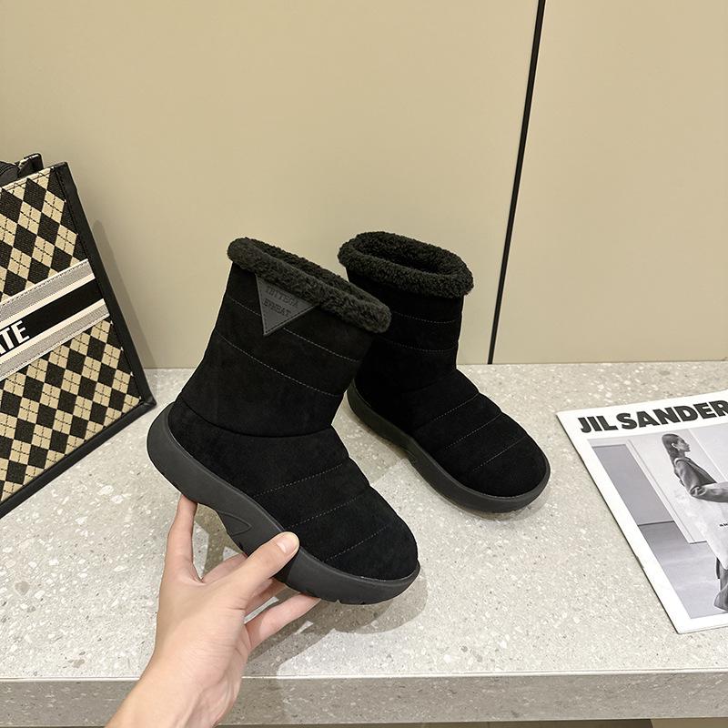 Женские премиальные зимние ботинки 2023 года: С бархатной подкладкой, Плотный, Водонепроницаемый, Нескользящий. 36 чёрный
Женские премиальные зимние ботинки 2023 года: С бархатной подкладкой, Плотный, Водонепроницаемый, Нескользящий. 36 чёрный