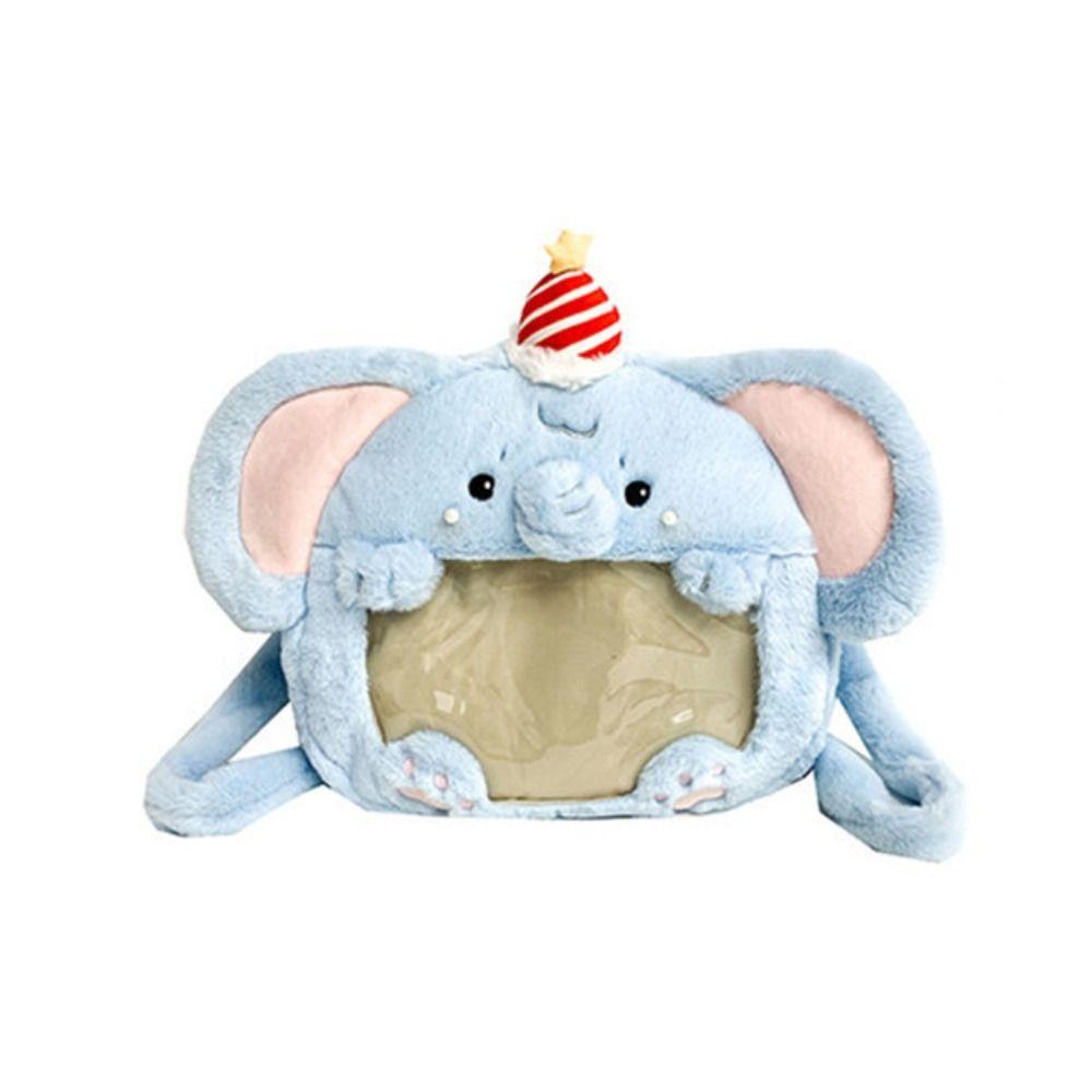Badge Plush Elephant Bag Big Mouth Anime Expo Ita Bag Creative Doll Display Storage Bag Outdoor
Badge Plush Elephant Bag Big Mouth Anime Expo Ita Bag Creative Doll Display Storage Bag Outdoor