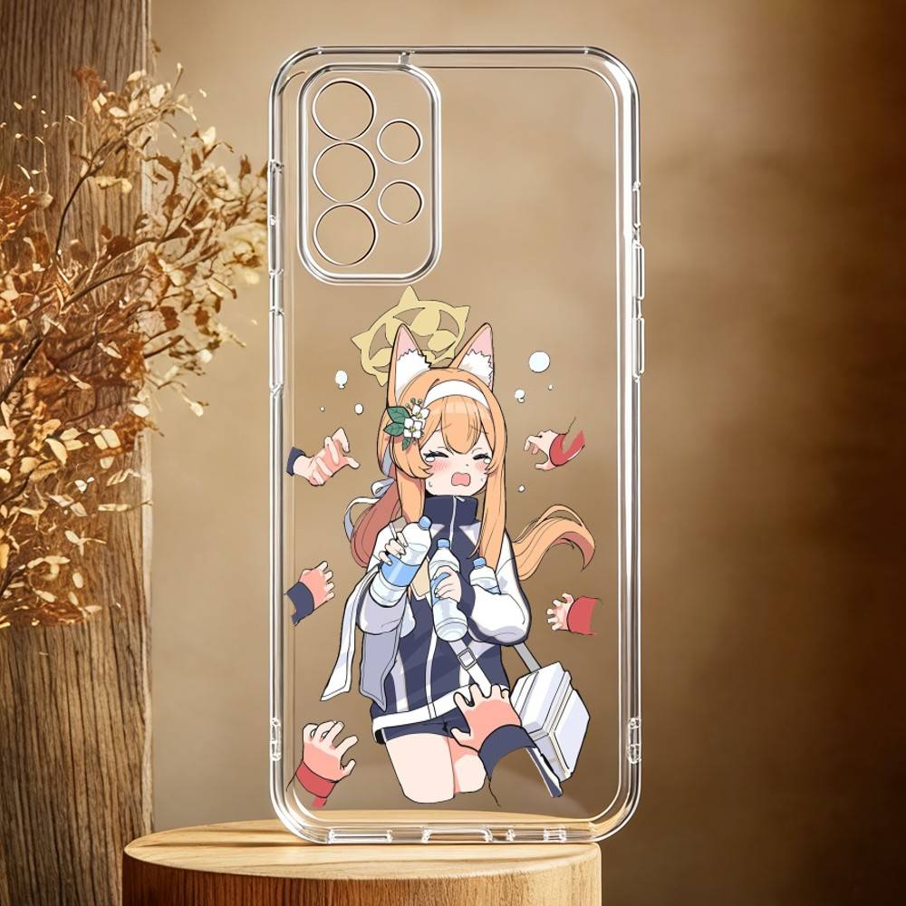 Iochi Mari Cute Blue Archive Phone Case For Samsung Galaxy A71,A70,A52,A51,A40,A30 Transparent Cover Samsung a21s
Iochi Mari Cute Blue Archive Phone Case For Samsung Galaxy A71,A70,A52,A51,A40,A30 Transparent Cover Samsung a21s