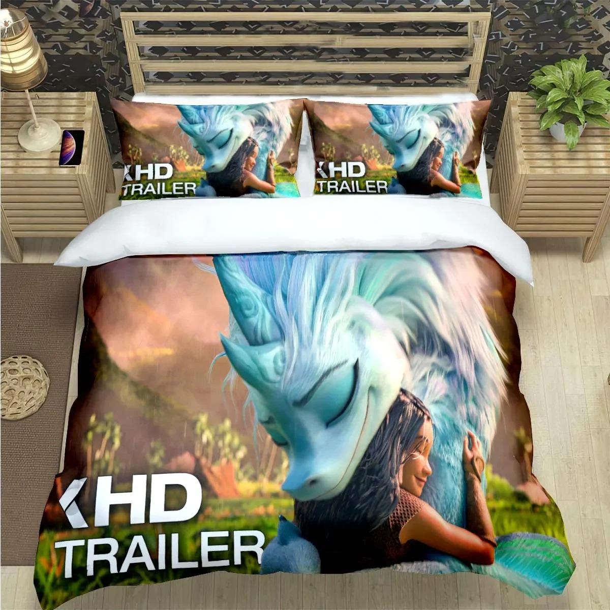Набір постільної білизни Disney Рая та останній дракон, розмір King Size, аніме Харадзюку, 3D-друк, підодіяльник з наволочкою, каваї-декор для спальні 140X200cm 2pcs
Набір постільної білизни Disney Рая та останній дракон, розмір King Size, аніме Харадзюку, 3D-друк, підодіяльник з наволочкою, каваї-декор для спальні 140X200cm 2pcs
