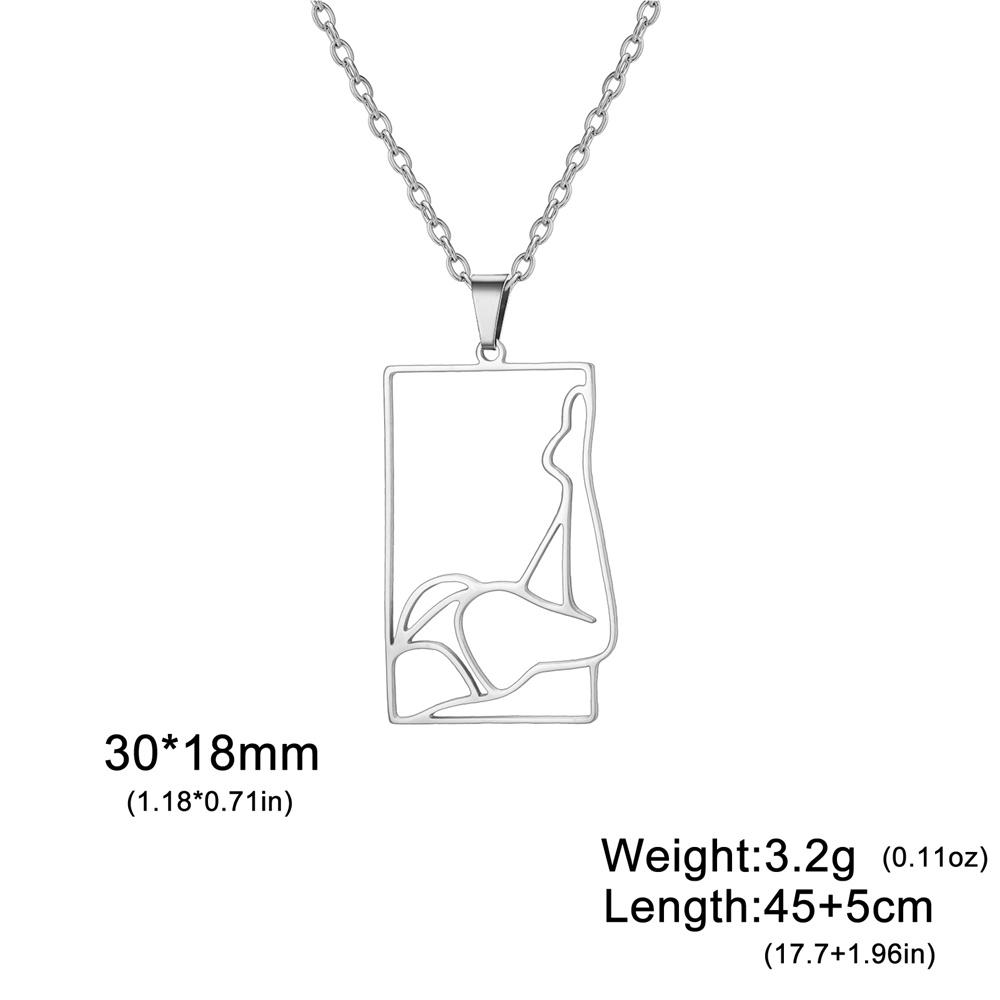 My Shape Shapely Beauty Women Necklaces Charming Pictorial Girl Pendants Pendants Neck Chain Stainless Steel Fashion Jewelry
My Shape Shapely Beauty Women Necklaces Charming Pictorial Girl Pendants Pendants Neck Chain Stainless Steel Fashion Jewelry