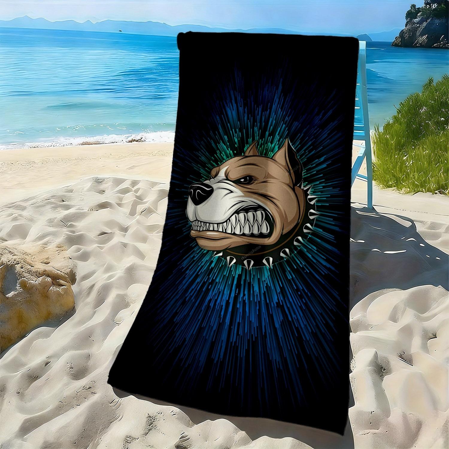 Cartoon dog-style radial pattern polyester microfiber beach towel is highly absorbent, suitable for swimming and beach outings W30*H60(CM)
Cartoon dog-style radial pattern polyester microfiber beach towel is highly absorbent, suitable for swimming and beach outings W30*H60(CM)