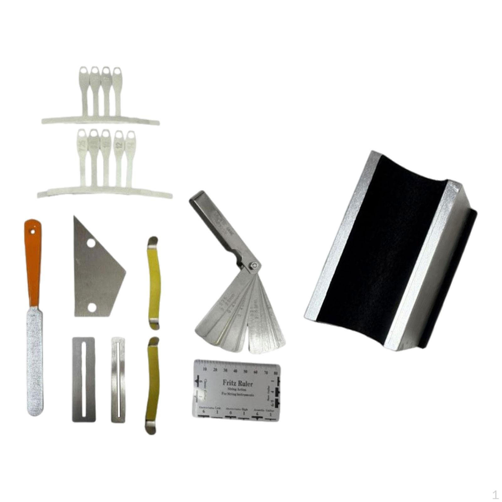 Набор для ухода за электрогитарой с инструментами для полировки накладки грифа и подставкой для грифа 13cmx7cmx6.8cm
Набор для ухода за электрогитарой с инструментами для полировки накладки грифа и подставкой для грифа 13cmx7cmx6.8cm