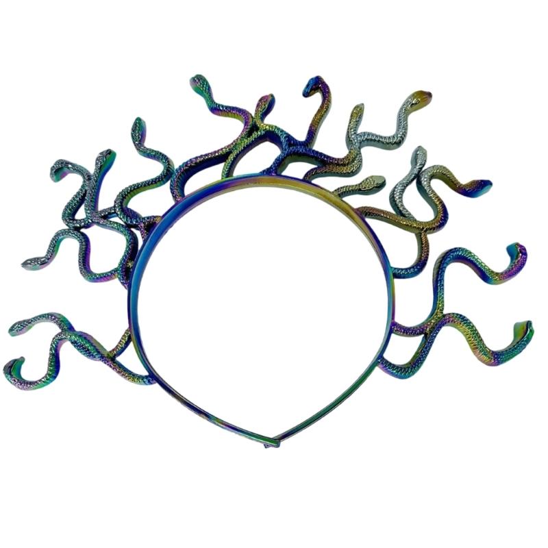 Colorful Snakes Headbands Halloween Vintage Headpiece Carnivals Masquerades Party Headgear Hair Accessory 1
Colorful Snakes Headbands Halloween Vintage Headpiece Carnivals Masquerades Party Headgear Hair Accessory 1