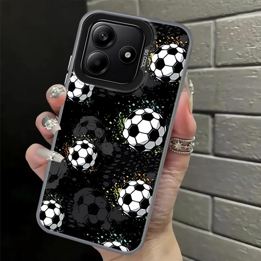 Крутой чехол с футбольным мячом для Xiaomi Redmi A5 9T Note 9 10 A1 A2 Plus 13C 10C K60 12C 9C 14C Задняя крышка телефона Redmi A1
Крутой чехол с футбольным мячом для Xiaomi Redmi A5 9T Note 9 10 A1 A2 Plus 13C 10C K60 12C 9C 14C Задняя крышка телефона Redmi A1