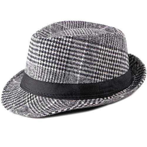HT2203 Autumn Winter Wool Hats Men Women Plaid Trilby Hats with Band Vintage Retro Men Fedora Hats Male Derby Jazz Hats Fedoras світло-сірого кольору
HT2203 Autumn Winter Wool Hats Men Women Plaid Trilby Hats with Band Vintage Retro Men Fedora Hats Male Derby Jazz Hats Fedoras світло-сірого кольору