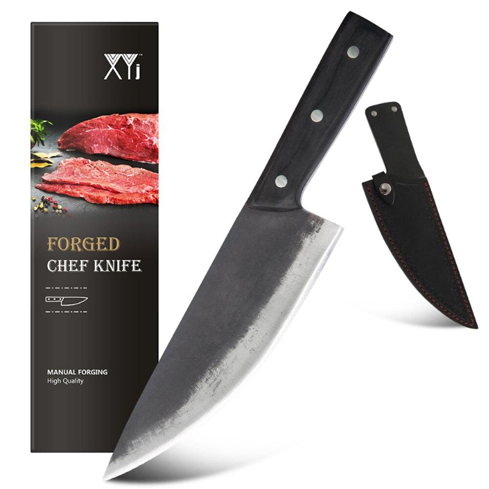 Xyj Full Tang 8 дюймов Pro Chef Нож Кованый стальной лезвие Острый нарезной нож Рыба Филе Тесак
Xyj Full Tang 8 дюймов Pro Chef Нож Кованый стальной лезвие Острый нарезной нож Рыба Филе Тесак