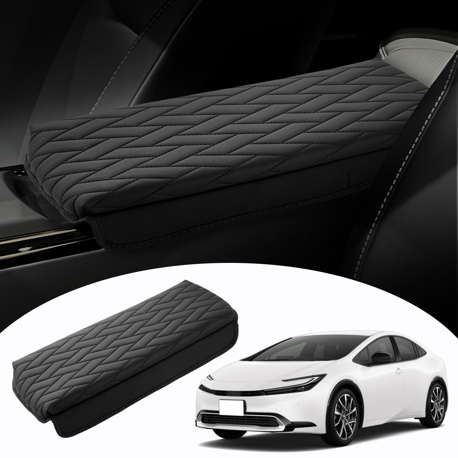 Mozan Armrest for Toyota New Prius 60 Series 5th Parallelogram Pattern Armrest Console Box Protective Elbow Custom Stain Easy Manufacturer Direct
Mozan Armrest for Toyota New Prius 60 Series 5th Parallelogram Pattern Armrest Console Box Protective Elbow Custom Stain Easy Manufacturer Direct