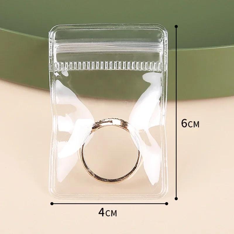 50pcs Jewelry Organizer Pouch Bags Transparent PVC Anti-Oxidation Earring Pendant Necklace Bracelet Storage Holder Bags
50pcs Jewelry Organizer Pouch Bags Transparent PVC Anti-Oxidation Earring Pendant Necklace Bracelet Storage Holder Bags