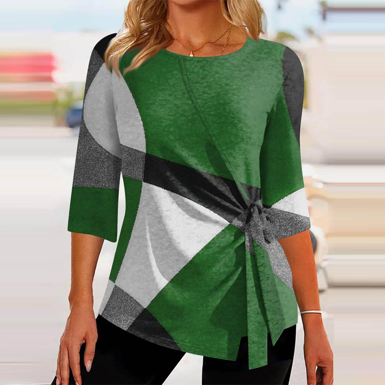 3/4 Sleeve Tops For Women Summer Asymmetric T-Shirt Slim Fit Casual Tops T Shirt Pullover Tops T Shirts Summer Tops Three Quarter Sleeve Tops XL
3/4 Sleeve Tops For Women Summer Asymmetric T-Shirt Slim Fit Casual Tops T Shirt Pullover Tops T Shirts Summer Tops Three Quarter Sleeve Tops XL