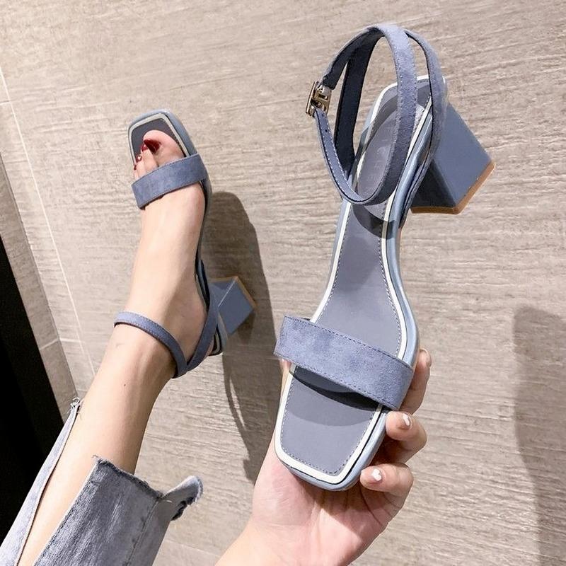 One Word With Square Head Sandals Woman 2022 Korean Shoes Summer Roman Shoes Casual Thick Heel Black Women S Shoes
One Word With Square Head Sandals Woman 2022 Korean Shoes Summer Roman Shoes Casual Thick Heel Black Women S Shoes
