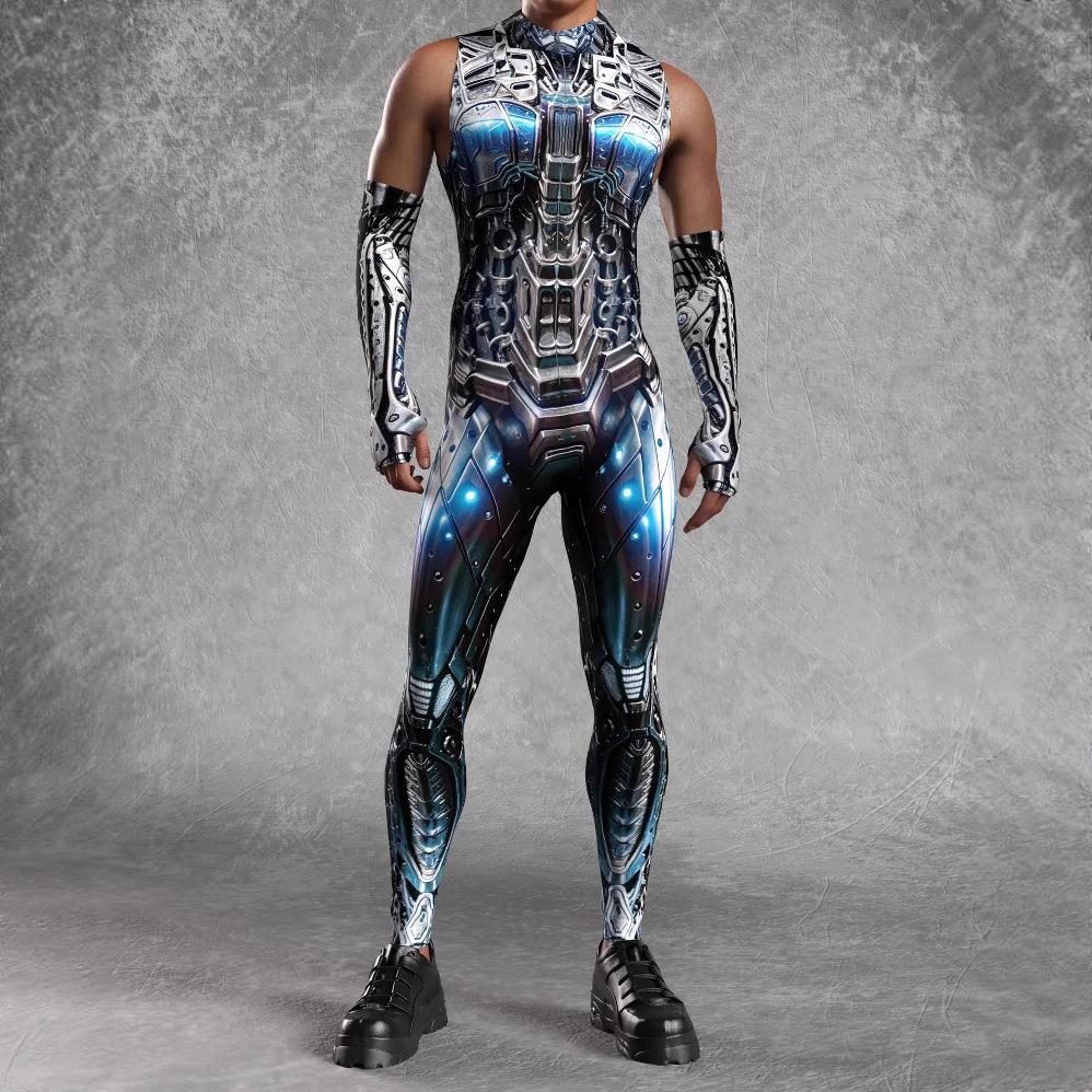 Унисекс Киберпанк 3D цифровая печать Хэллоуин вечеринка ролевая игра наряд для женщин мужчин косплей костюм карнавальный комбинезон S
Унисекс Киберпанк 3D цифровая печать Хэллоуин вечеринка ролевая игра наряд для женщин мужчин косплей костюм карнавальный комбинезон S