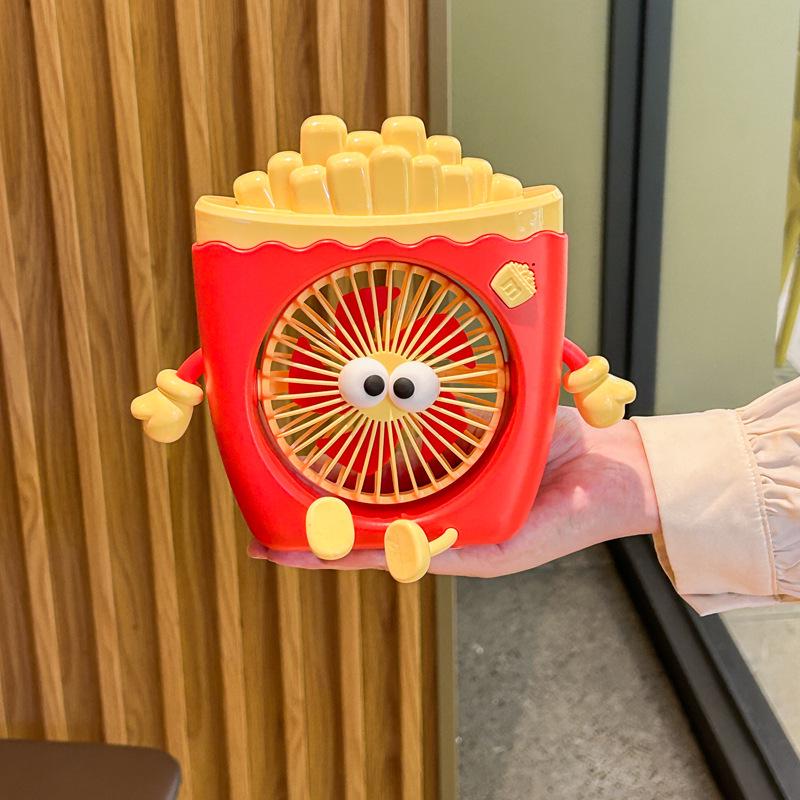 Cute Portable Hamburger & Fries USB Handheld Fan for Kids Girls Birthday Gift No specific size
Cute Portable Hamburger & Fries USB Handheld Fan for Kids Girls Birthday Gift No specific size
