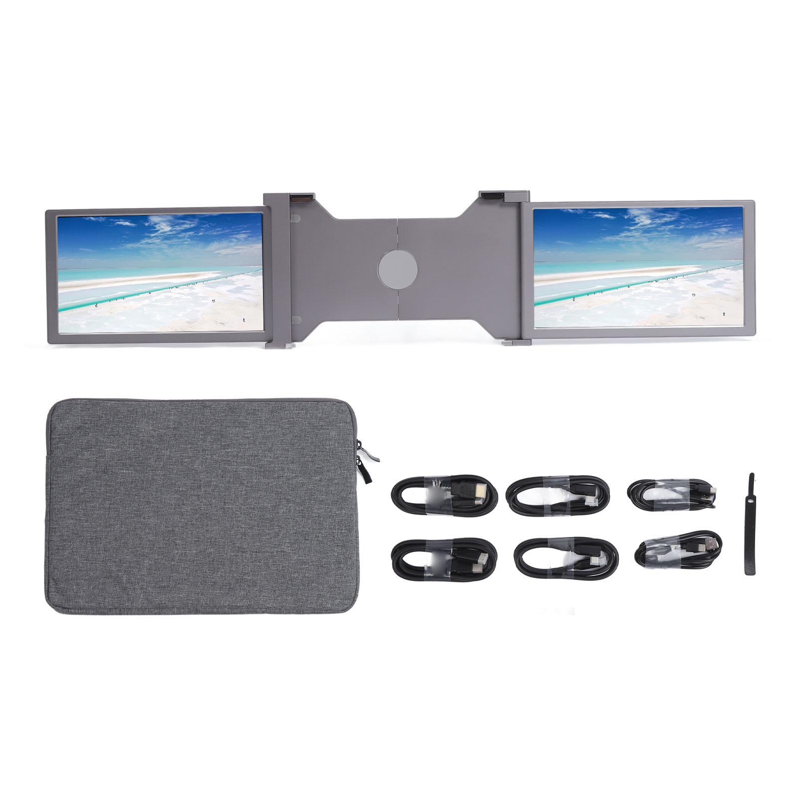 11.6 Inch Laptop Dual Screen Extender FHD 1080P Multifunctional Portable Display for Windows for OS сірий колір
11.6 Inch Laptop Dual Screen Extender FHD 1080P Multifunctional Portable Display for Windows for OS сірий колір