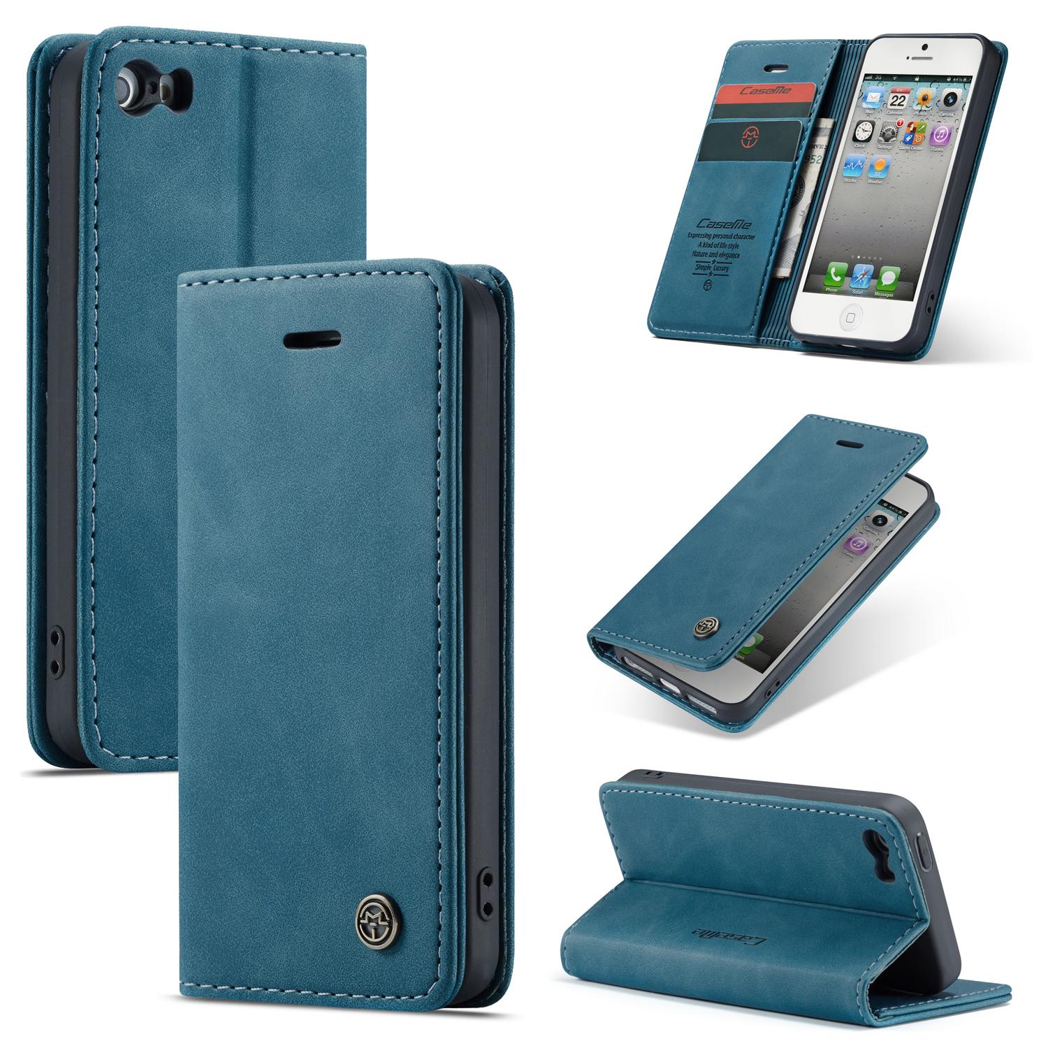 For iPhone 5s/iPhone SE (1st generation)/iPhone 5 Case CASEME 013 Series Card Holder Stand Leather Phone Cover E
For iPhone 5s/iPhone SE (1st generation)/iPhone 5 Case CASEME 013 Series Card Holder Stand Leather Phone Cover E