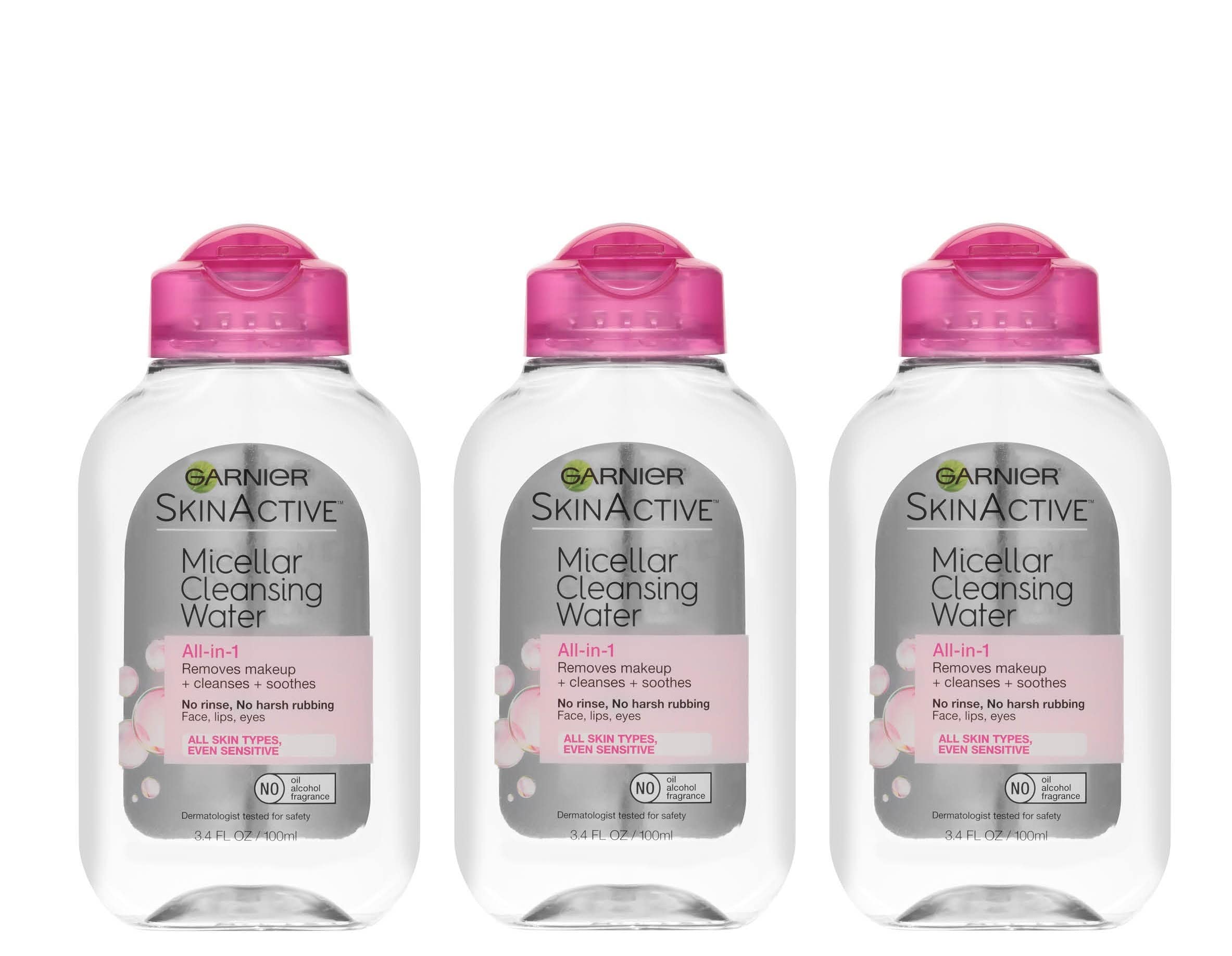 Garnier SkinActive Мицеллярная очищающая вода для всех типов кожи жидкая унция 3 шт 3.4
Garnier SkinActive Мицеллярная очищающая вода для всех типов кожи жидкая унция 3 шт 3.4