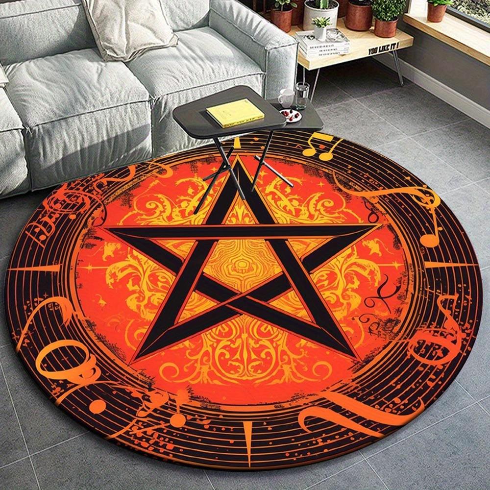 1pc Retro 9667998654 Pattern Round Floor Mat, Non-slip for Living Room Bedroom Chair Carpets Home Decor Gifts, Home Decor Room Decor Outdoor 80cm by 80cm
1pc Retro 9667998654 Pattern Round Floor Mat, Non-slip for Living Room Bedroom Chair Carpets Home Decor Gifts, Home Decor Room Decor Outdoor 80cm by 80cm