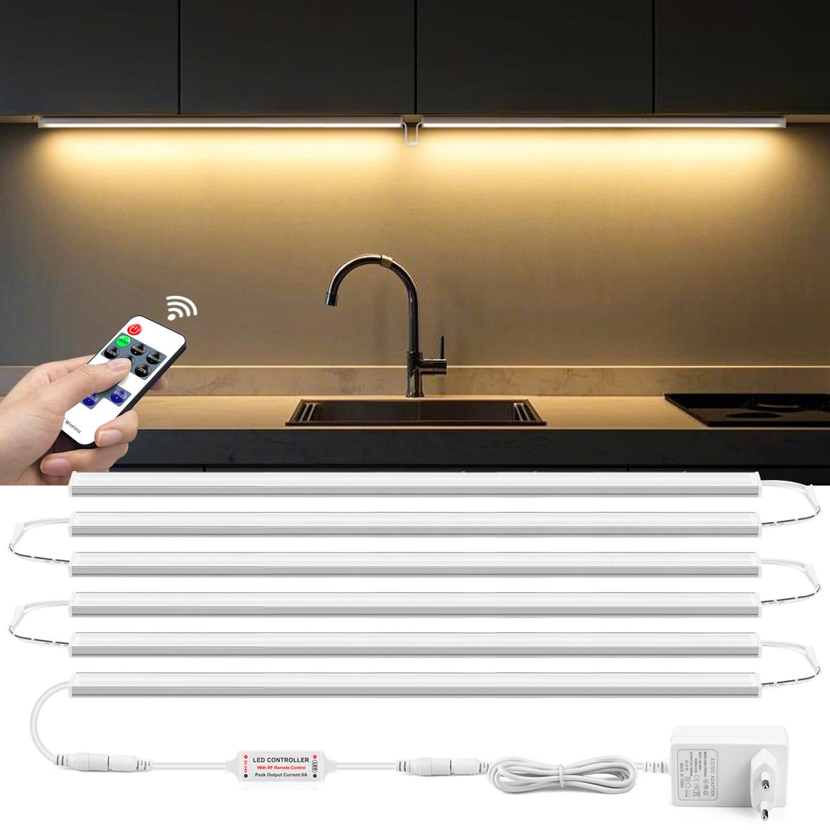 Linkable Aluminium LED Light Bar Dimmable RF Remote Control Tube Strip DIY Kitchen Under Cabinet Counter Workbench Closet Lamp 1PCS-30CM білий
Linkable Aluminium LED Light Bar Dimmable RF Remote Control Tube Strip DIY Kitchen Under Cabinet Counter Workbench Closet Lamp 1PCS-30CM білий