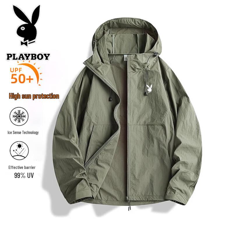 PLAYBOY Men s Lightweight Ice Silk Sun Protection Jacket L
PLAYBOY Men s Lightweight Ice Silk Sun Protection Jacket L
