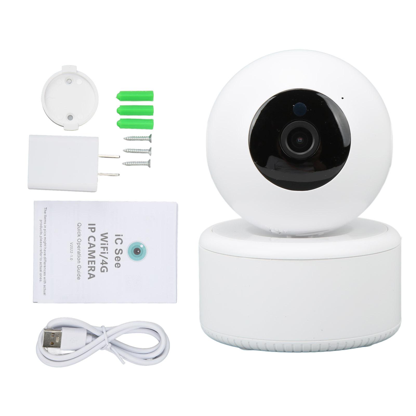 Smart Security Camera 2 Way Talk AI Intelligent Human Detection Infrared Night Vision Surveillance US Plug
Smart Security Camera 2 Way Talk AI Intelligent Human Detection Infrared Night Vision Surveillance US Plug
