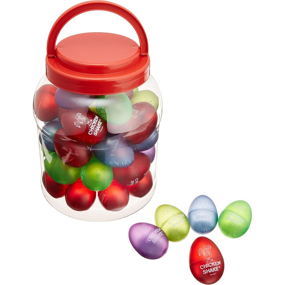 Kikutani Egg Maracas Chicken Shakers, 40 pieces, CK-01
Kikutani Egg Maracas Chicken Shakers, 40 pieces, CK-01