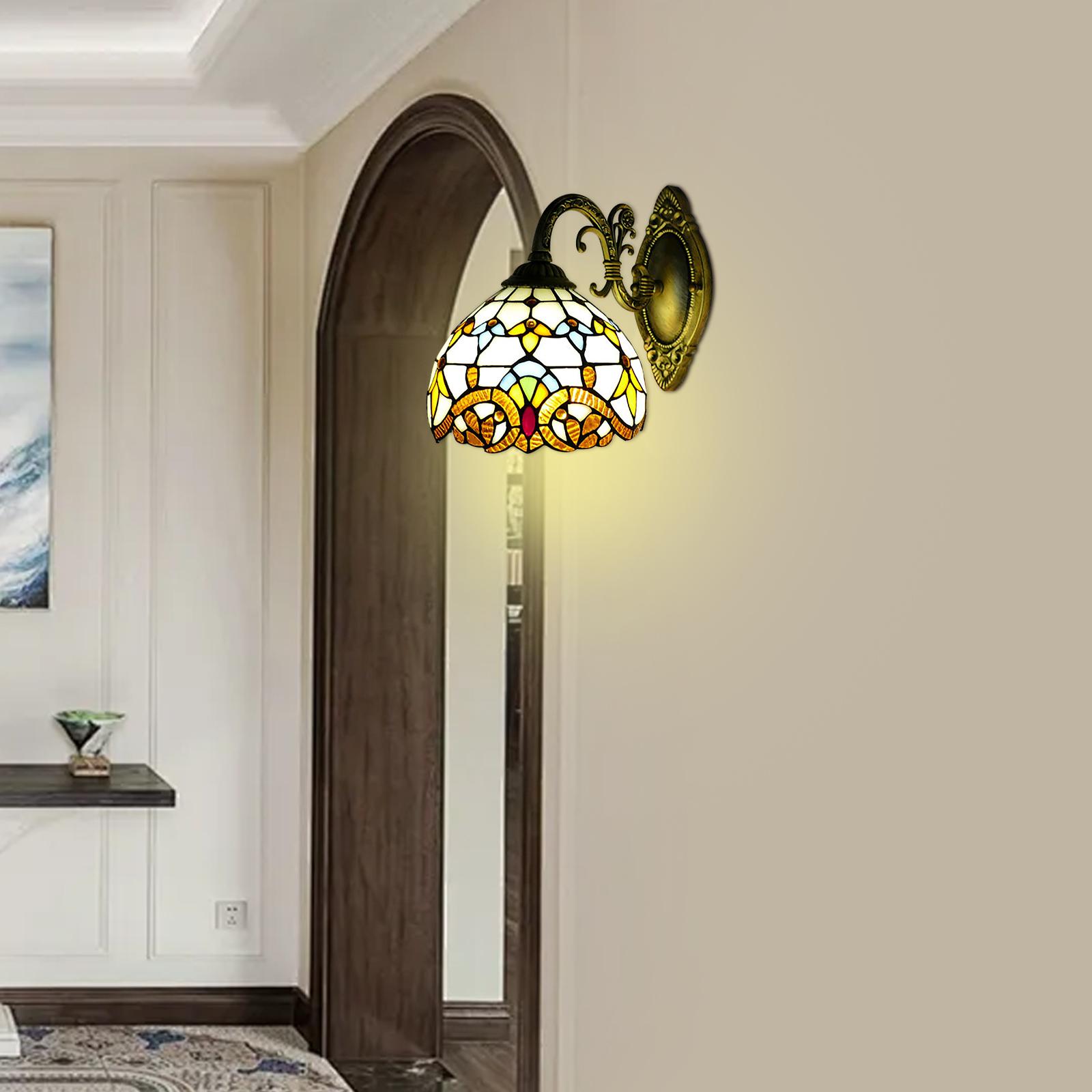 Elegant Baroque E27 Wall Mount Lamp W/ Glass Sconce - Vintage Victorian Style Indoor Lighting Fixture for Bedroom & Living Room
Elegant Baroque E27 Wall Mount Lamp W/ Glass Sconce - Vintage Victorian Style Indoor Lighting Fixture for Bedroom & Living Room