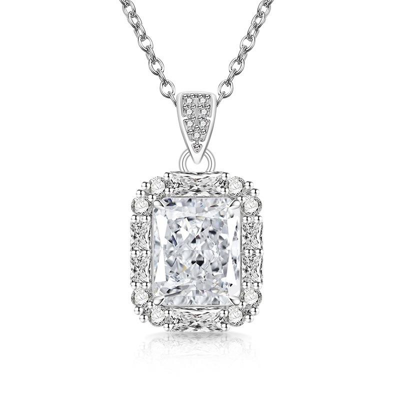 2026 Colored Treasure Ice Flower Cut High Carbon Diamond Necklace Fashionable Luxury Electroplated Real Gold Pendant 45CM
2026 Colored Treasure Ice Flower Cut High Carbon Diamond Necklace Fashionable Luxury Electroplated Real Gold Pendant 45CM