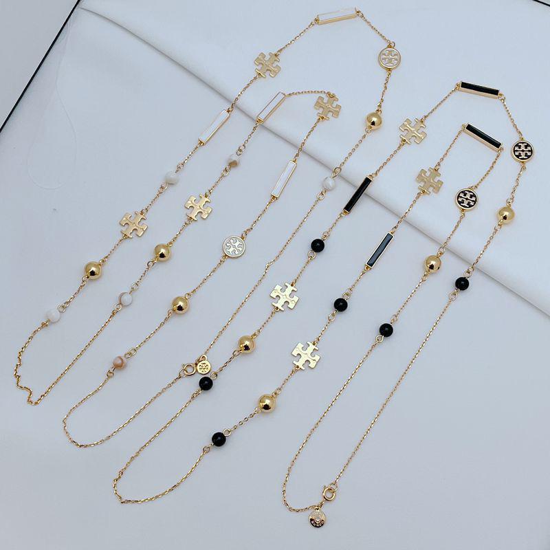 European & American Fashion Geometric Enamel Glaze Letter Long Sweater Chain чорний
European & American Fashion Geometric Enamel Glaze Letter Long Sweater Chain чорний