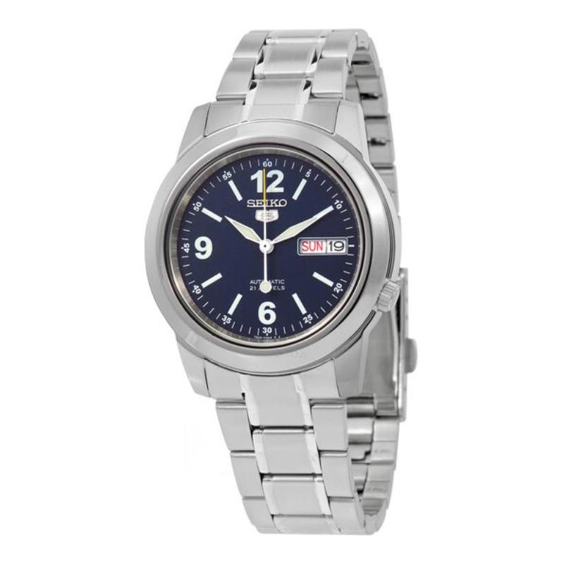 SEIKO 30 meters waterproof Automatic Steel Strap 38mm men s watch blue dial SNKE61K1 синій
SEIKO 30 meters waterproof Automatic Steel Strap 38mm men s watch blue dial SNKE61K1 синій